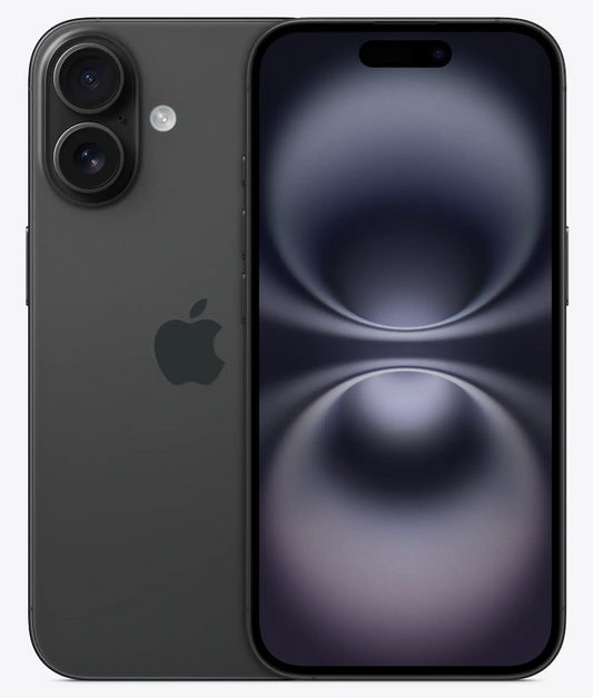 iPhone 16 zwart 128Gb